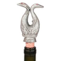 Twinned Dragon Wine Bottle Stopper