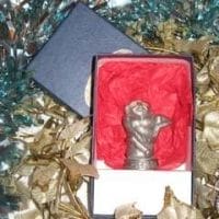 wise elf christmas bottle stopper