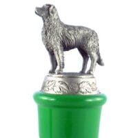retriever dog bottle stopper