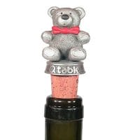 smart bear bottle stopper