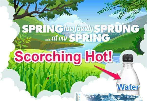 Uk heatwave bottled water