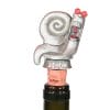 noisy snail wine bottle stopper