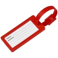 Qtable are providing this River Window Luggage Tag PFC - Red from Unbranded which can be decorated with your design.