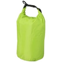 Qtable are providing this Survivor 5 Litre Waterproof Roll-Down Bag PFC - Lime from Unbranded which can be decorated with your design.