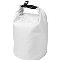 Qtable are providing this Survivor 5 Litre Waterproof Roll-Down Bag PFC - White from Unbranded which can be decorated with your design.