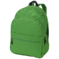 Qtable are providing this Trend 4-Compartment Backpack 17L PFC - Bright Green from Unbranded which can be decorated with your design.