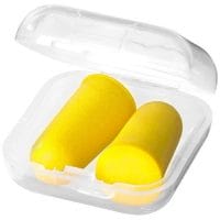 Qtable are providing this Serenity Earplugs With Travel Case PFC - Yellow from Unbranded which can be decorated with your design.