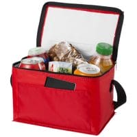 Qtable are providing this Kumla Cooler Bag 4L PFC - Red from Unbranded which can be decorated with your design.