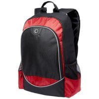 Qtable are providing this Benton 15" Laptop Backpack 15L PFC - Solid Black / Red from Unbranded which can be decorated with your design.