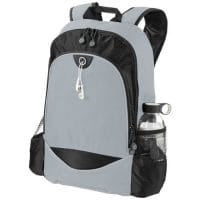 Qtable are providing this Benton 15" Laptop Backpack 15L PFC - Solid Black / Grey from Unbranded which can be decorated with your design.