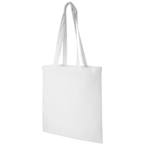 Qtable are providing this Madras 140 g/m² Cotton Tote Bag 7L PFC - White from Unbranded which can be decorated with your design.