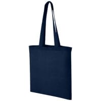 Qtable are providing this Madras 140 g/m² Cotton Tote Bag 7L PFC - Navy from Unbranded which can be decorated with your design.