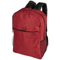 Qtable are providing this Hoss 15" Laptop Backpack 18L PFC - Heather Dark Red from Unbranded which can be decorated with your design.