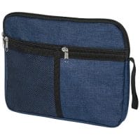 Qtable are providing this Hoss Toiletry Pouch PFC - Heather Navy from Unbranded which can be decorated with your design.