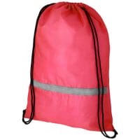 Qtable are providing this Oriole Safety Drawstring Backpack 5L PFC - Red from Unbranded which can be decorated with your design.