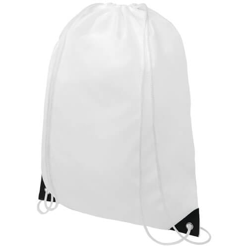 Oriole drawstring backpack with coloured corners 5l pfc