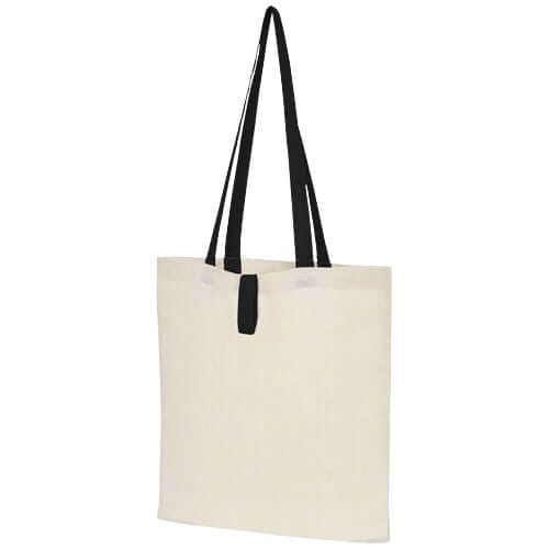 Nevada 100 g/m² cotton foldable tote bag 7l pfc