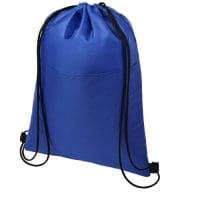 Qtable are providing this Oriole 12-Can Drawstring Cooler Bag 5L PFC - Royal Blue from Unbranded which can be decorated with your design.