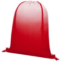 Qtable are providing this Oriole Gradient Drawstring Backpack 5L PFC - Red from Unbranded which can be decorated with your design.
