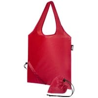 Qtable are providing this Sabia RPET Foldable Tote Bag 7L PFC - Red from Unbranded which can be decorated with your design.