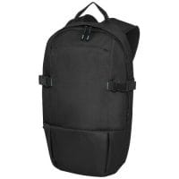 Qtable are providing this Baikal 15" GRS RPET Laptop Backpack 8L PFC - Solid Black from Elevate NXT which can be decorated with your design.