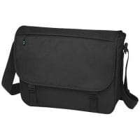 Qtable are providing this Baikal GRS RPET 15" Laptop Bag 12L PFC - Solid Black from Elevate NXT which can be decorated with your design.