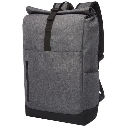 Hoss 15. 6" roll-up laptop backpack 12l pfc