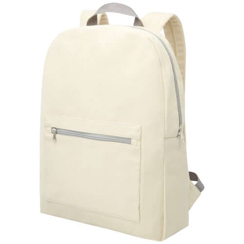 Pheebs 450 g/m² recycled cotton and polyester backpack 10l pfc