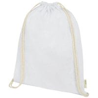 Orissa 140 g/m² GOTS Organic Cotton Drawstring Backpack 5L PFC