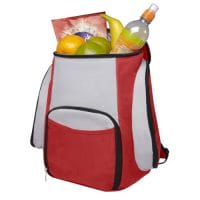 Qtable are providing this Brisbane Cooler Backpack 20L PFC - Red / Grey from Unbranded which can be decorated with your design.