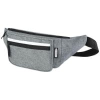 Qtable are providing this Journey RPET Waist Bag PFC - Heather Grey from Unbranded which can be decorated with your design.