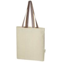 Rainbow 180 g/m² Recycled Cotton Tote Bag 5L PFC