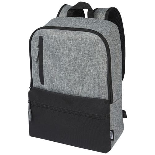 Reclaim 15" grs recycled two-tone laptop backpack 14l pfc