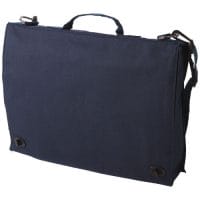Qtable are providing this Santa Fe 2-Buckle Closure Conference Bag 6L PFC - Navy from Unbranded which can be decorated with your design.