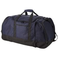 Qtable are providing this Nevada Travel Duffel Bag 30L PFC - Navy / Solid Black from Unbranded which can be decorated with your design.