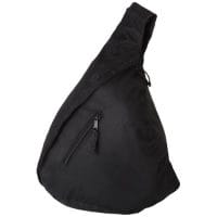 Qtable are providing this Brooklyn Mono-Shoulder Backpack 10L PFC - Solid Black from Unbranded which can be decorated with your design.