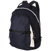 Qtable are providing this Colorado Covered Zipper Backpack 22L PFC - Navy / White / Solid Black from Unbranded which can be decorated with your design.