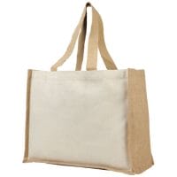 Varai 320 g/m² Canvas And Jute Shopping Tote Bag 23L PFC