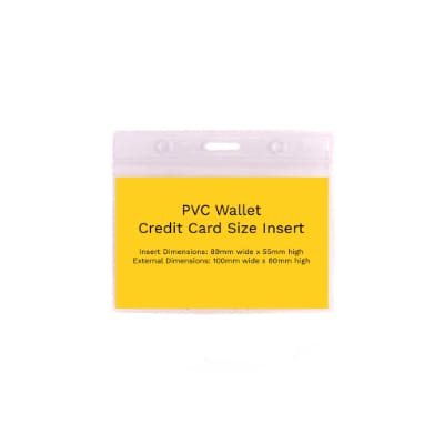 PVC - Credit Card
