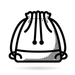 branded drawstring bags