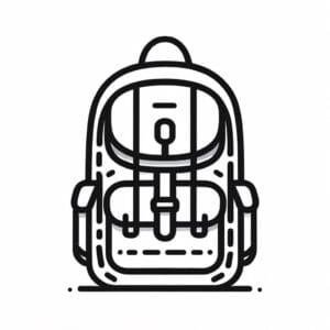 printed backpacks
