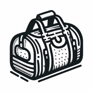 printed gym bags