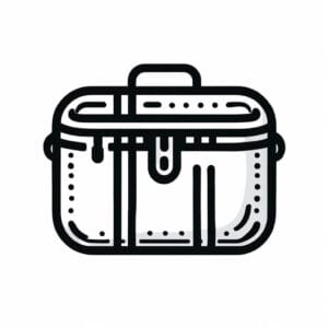 printed toiletry & wash bags