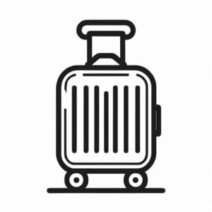 printed trolley bags