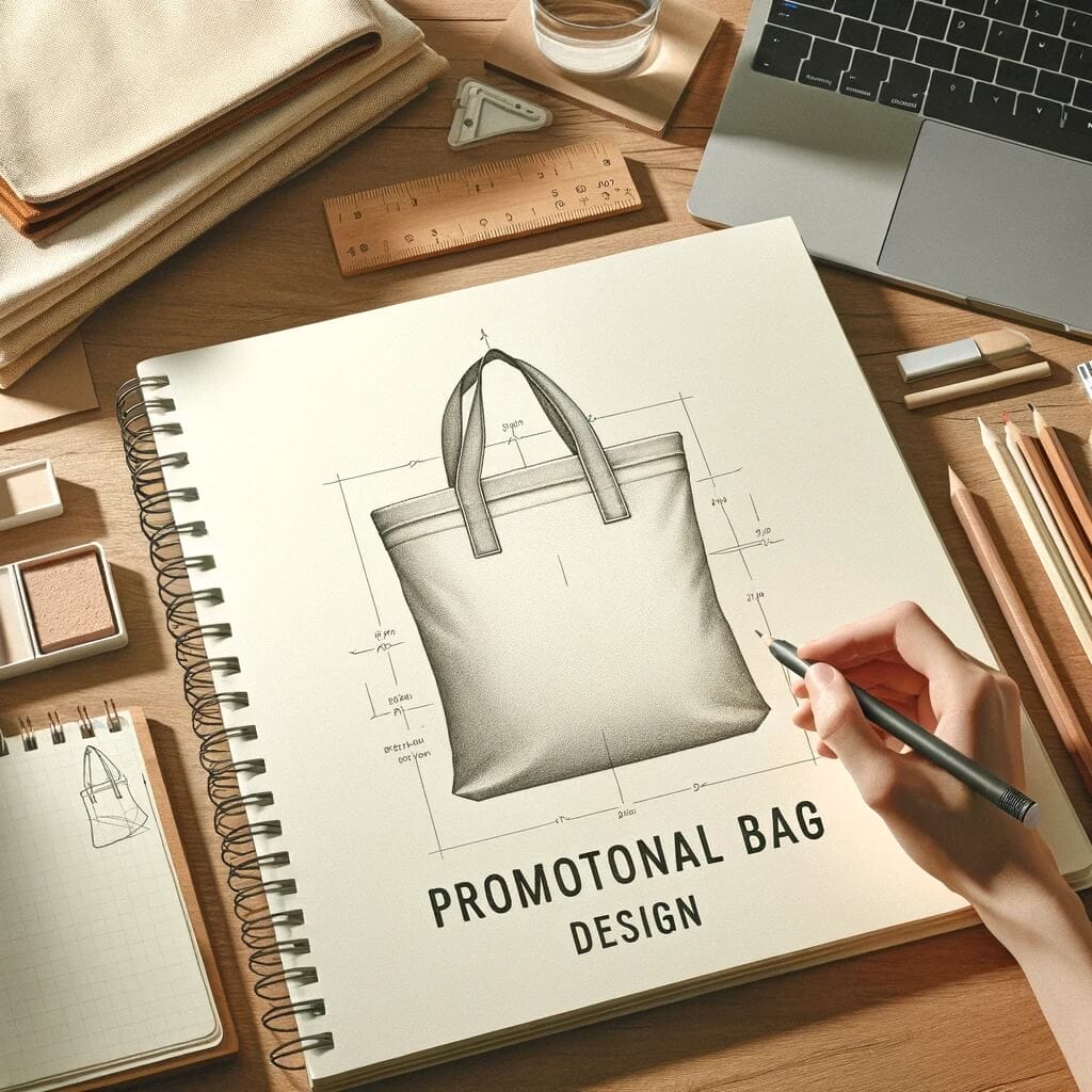 The promotional bag design process