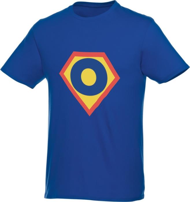 Blue t printed 2 colour by qtable