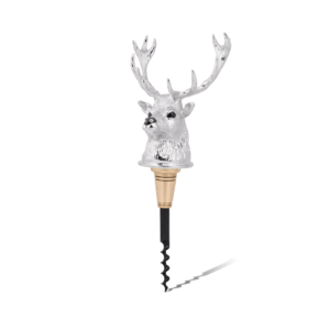 d&f luxury stags head corkscrew