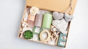 an eco friendly gift box
