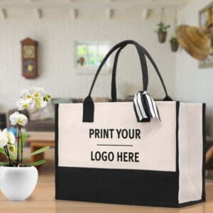 printed bag with logo