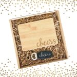 cheers printed gift set
